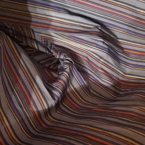 BUGATCHI SIZE 3XL Multicolor Striped Men's Shirt - Picture 8 of 11